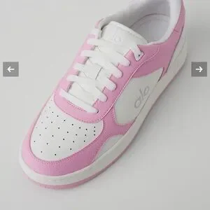 ALO White&Pink Recovery Modeスニーカーレディース ALO Recovery Mode Sneaker - Pink/White | ALO